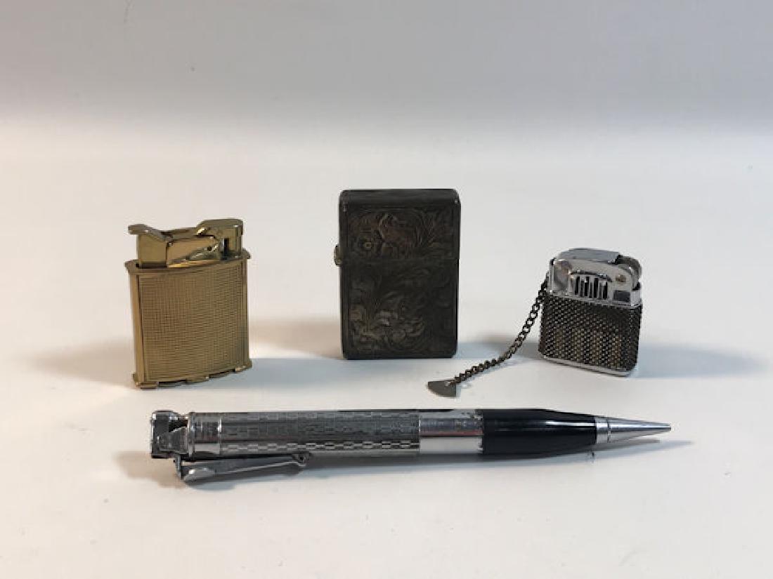 ACCESSORIES LOT ~ ART NOUVEAU STYLE LIGHTER. SMALL (1 of 7)