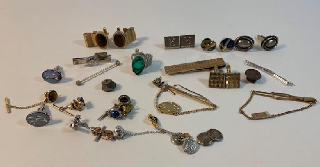 MEN'S ACCESSORIES INCLUDING CUFFLINKS AND TIE BARS ~ (1 of 1)