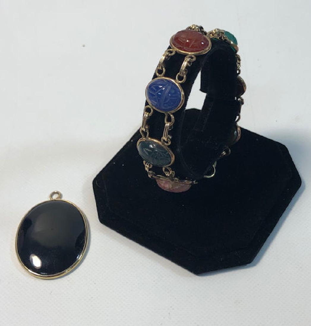 SEMI-PRECIOUS GOLD FILLED JEWELRY LOT ~ LOT INCLUDES (1 of 11)