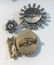VINTAGE PINS/BROOCHES LOT ~ NINETEEN TOTAL, NAMES - 15