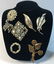 VINTAGE PINS/BROOCHES LOT ~ NINETEEN TOTAL, NAMES - 2