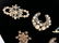 VINTAGE PINS/BROOCHES LOT ~ NINETEEN TOTAL, NAMES - 9