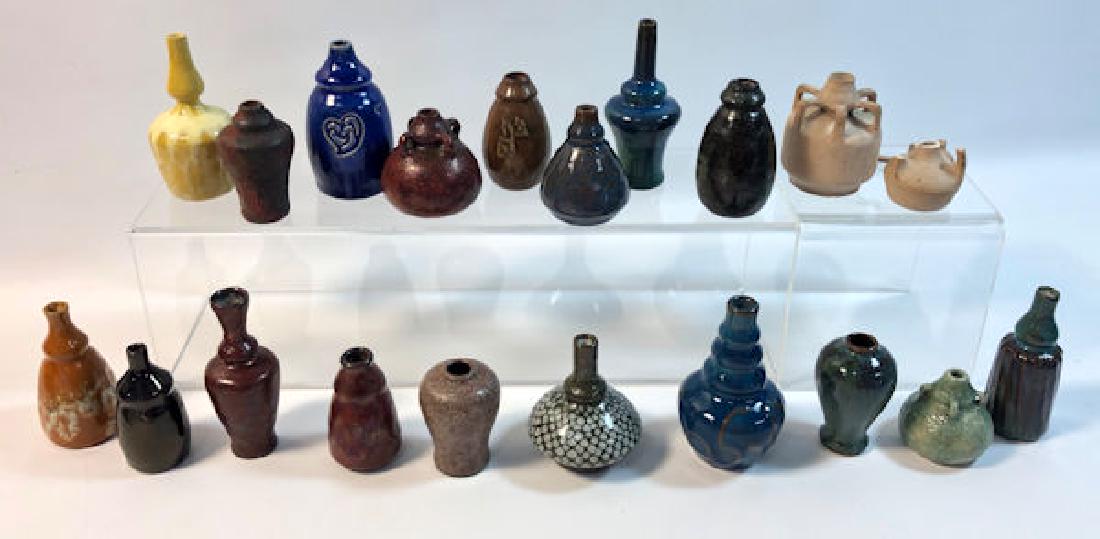 LOT OF TWENTY BUD VASES ~ HANDMADE BUD VASES APPROX. (1 of 12)