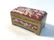 TWO ENAMELED TRINKET BOXES ~ 2.5" X 3.5" GREEN ENAMELED - 11