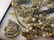 VINTAGE GOLD TONE FASHION JEWELRY LOT ~ LOT INCLUDES - 5