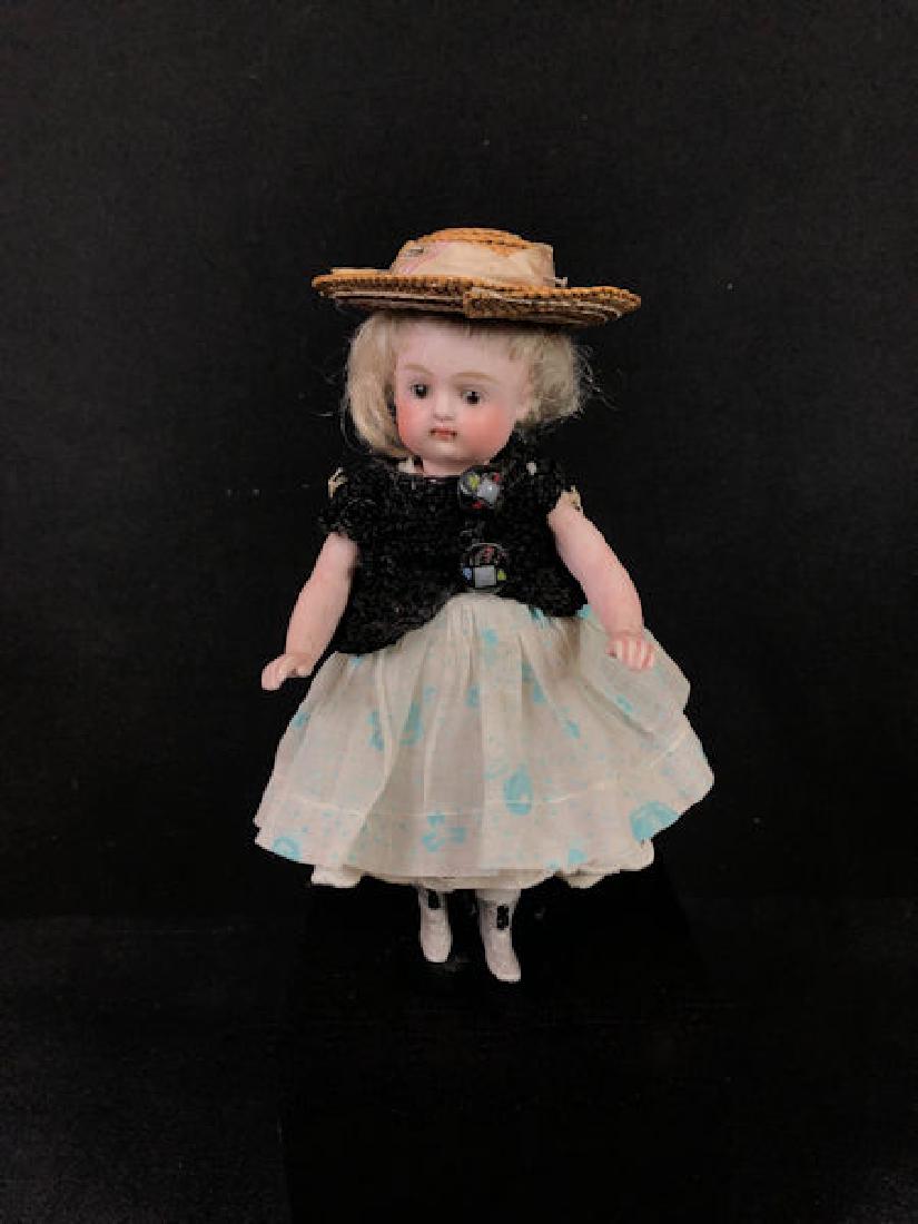 6" ALL BISQUE KESTNER CHILD WITH CLOSED MOUTH. SWIVEL (1 of 4)