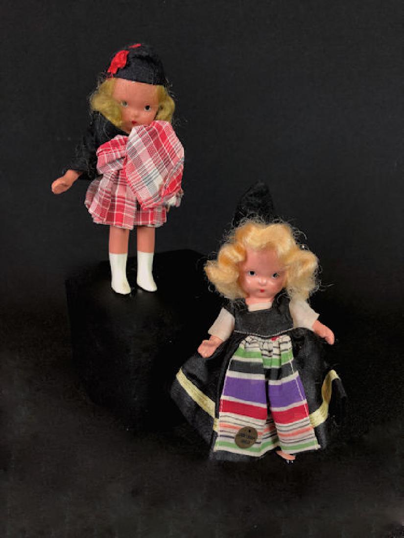 (2) 5 ½" NANCY ANN STORYBOOK DOLLS -   JOINTED (1 of 6)