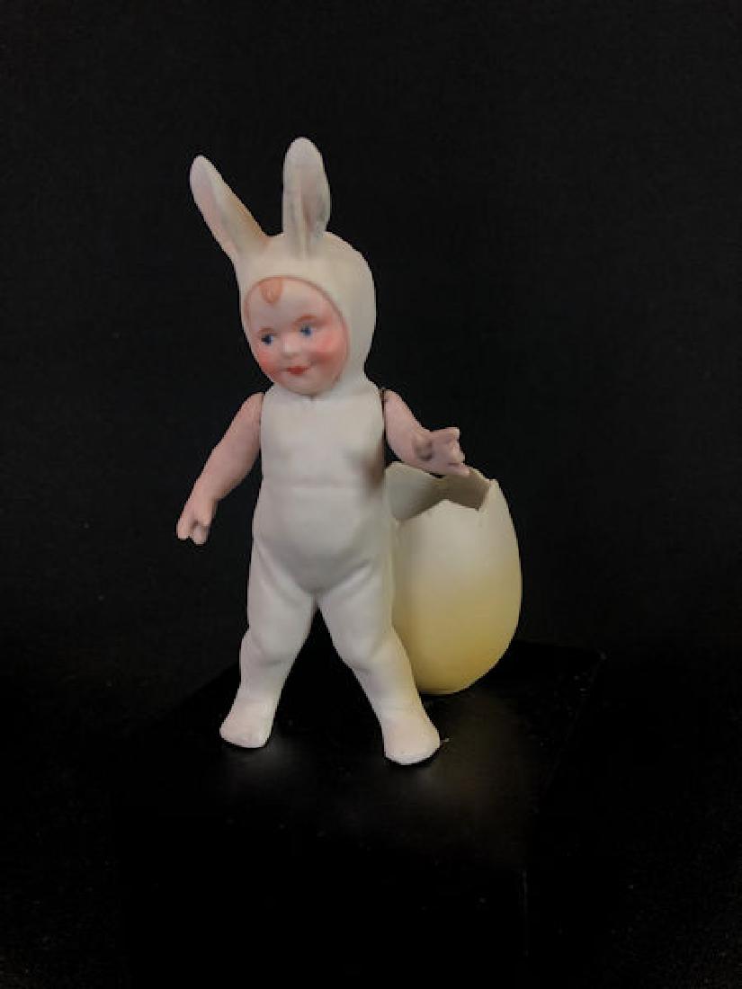 5½" GERMAN HEUBACH BISQUE CHILD DRESSED IN A (1 of 8)