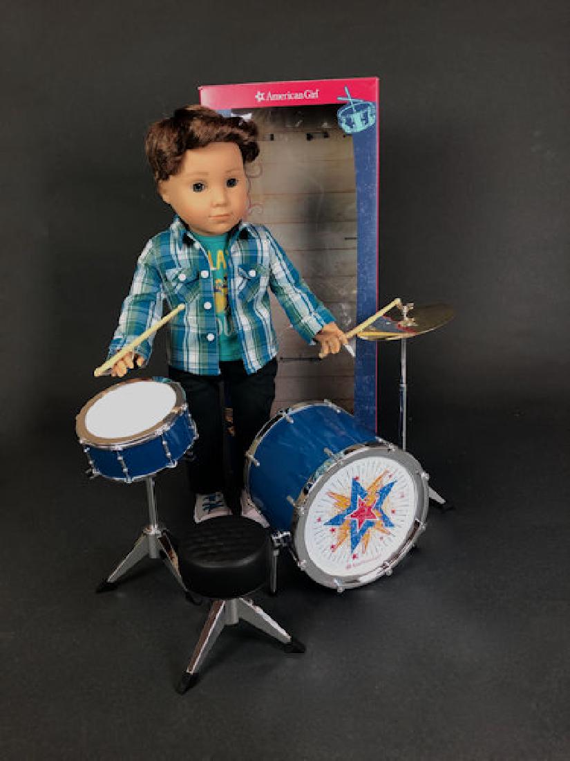 American girl doll sales logan drum set
