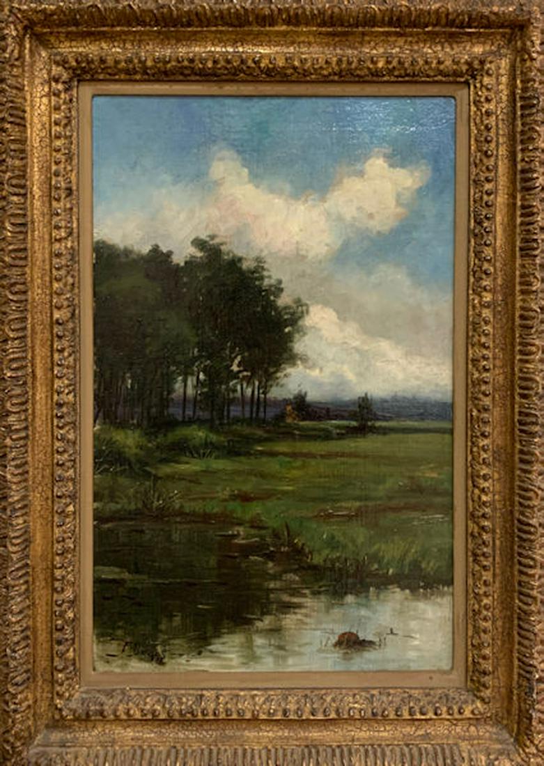 FRANK BOGGS (AMERICAN, 1855-1926), "VIEW OF NEW YORK (1 of 3)