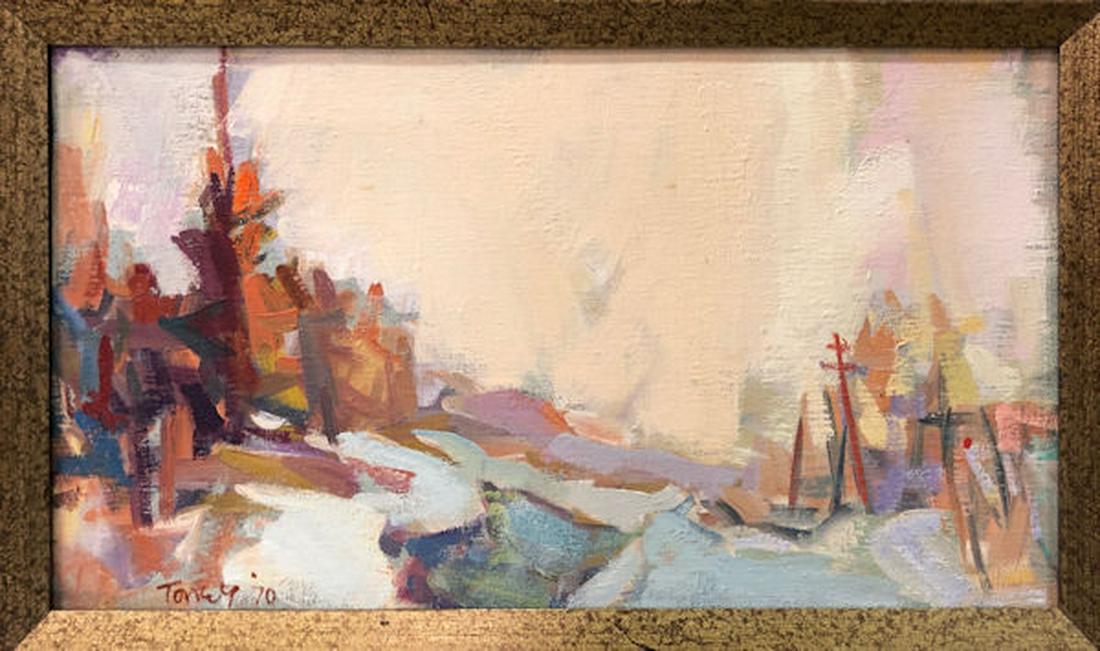 ANTHONY TONEY (AMERICAN, 1913-2004), "MORNING", 1970, (1 of 3)