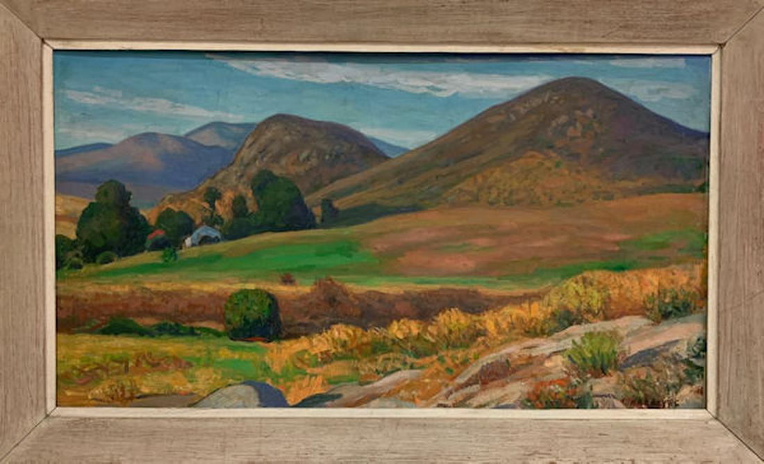 ROBERT CHADEAYNE (AMERICAN, 1897-1981), "SANTA YNEZ (1 of 3)
