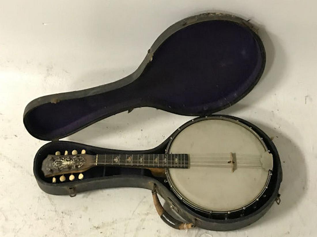 ORPHEUM NO. 1 BANJO IN CASE: ORPHEUM NO. 1 BANJO IN CASE