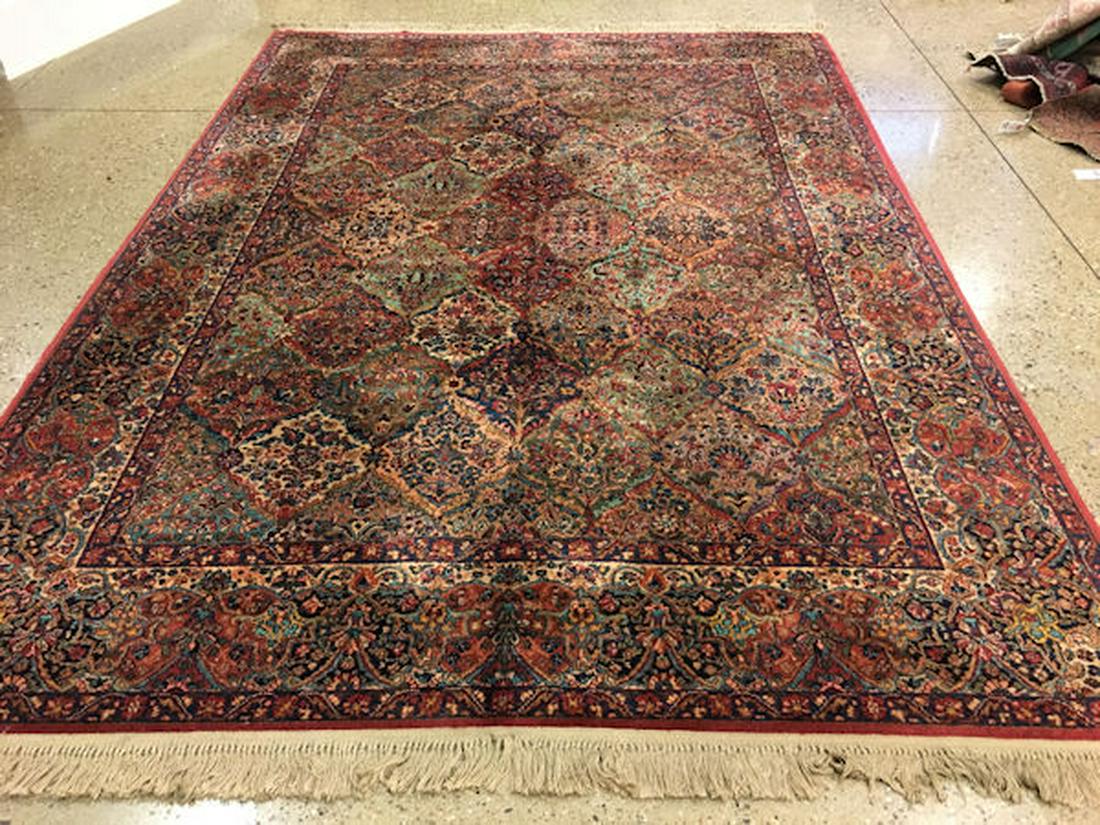 ORIENTAL RUG KARASTAN PERSIAN KIRMAN, 8'8" X 12' (1 of 8)