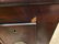 ORNATE CATHEDRAL DESK, FRETWORK IN DOORS AND BACK - 15