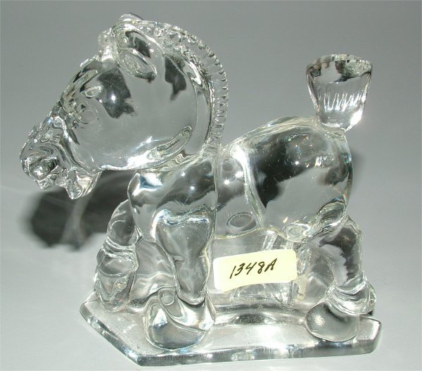 HEISEY SPARK PLUG HORSE: HEISEY SPARK PLUG HORSE