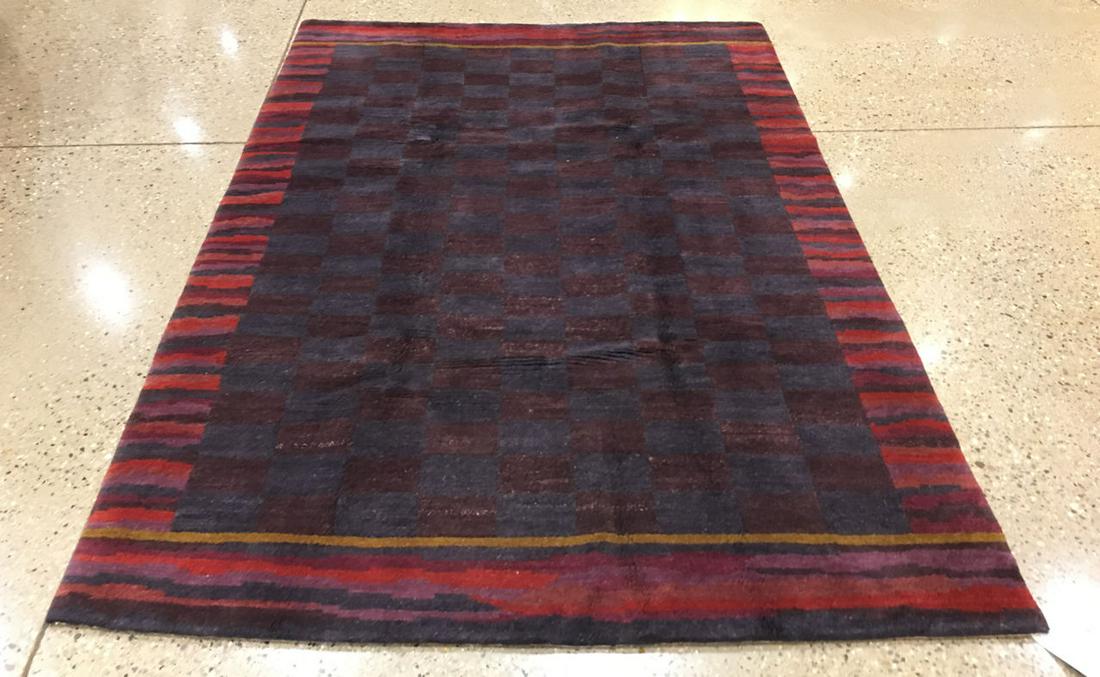 ORIENTAL RUG FINE INDO PERSIAN GABBEH 5'7" X 8'5" (1 of 3)