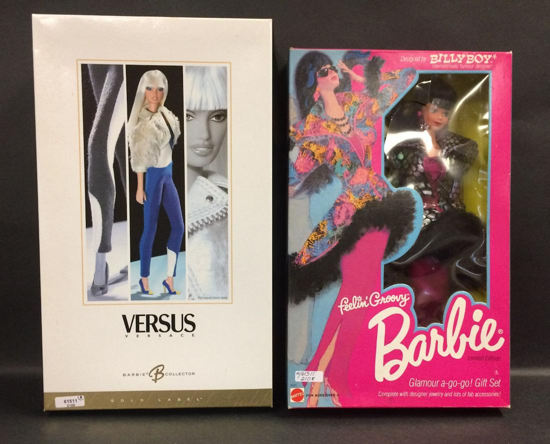 (2) NRFB BARBIES BY DESIGNERS - "FEELIN' GROOVY" BY (1 of 3)