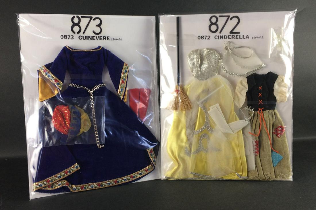 2 VINTAGE BARBIE OUTFITS INCLUDING "CINDERELLA" #872 (1 of 1)
