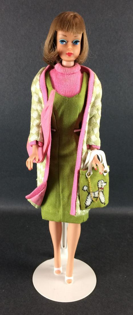 LONG HAIR BRUNETTE AMERICAN GIRL BARBIE WEARING "POODLE (1 of 2)