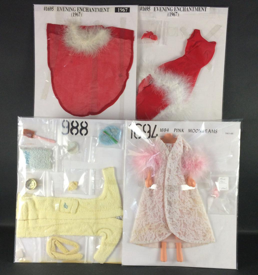 3 BARBIE OUTFITS INCLUDING "PINK MOONBEAMS" #1694 (1 of 1)