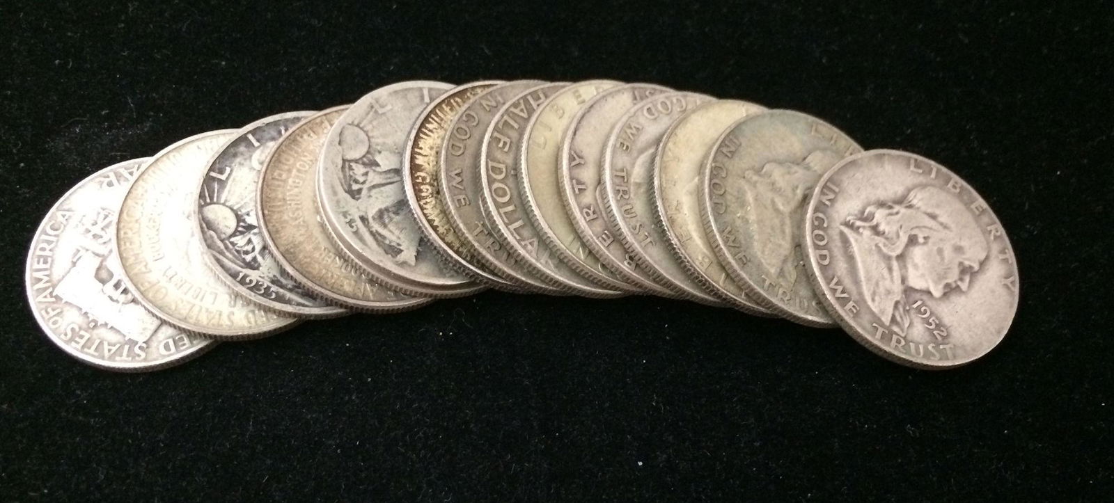 15 U.S. HALF DOLLARS INCLUDING 2 WALKING LIBERTY, 9 (1 of 1)