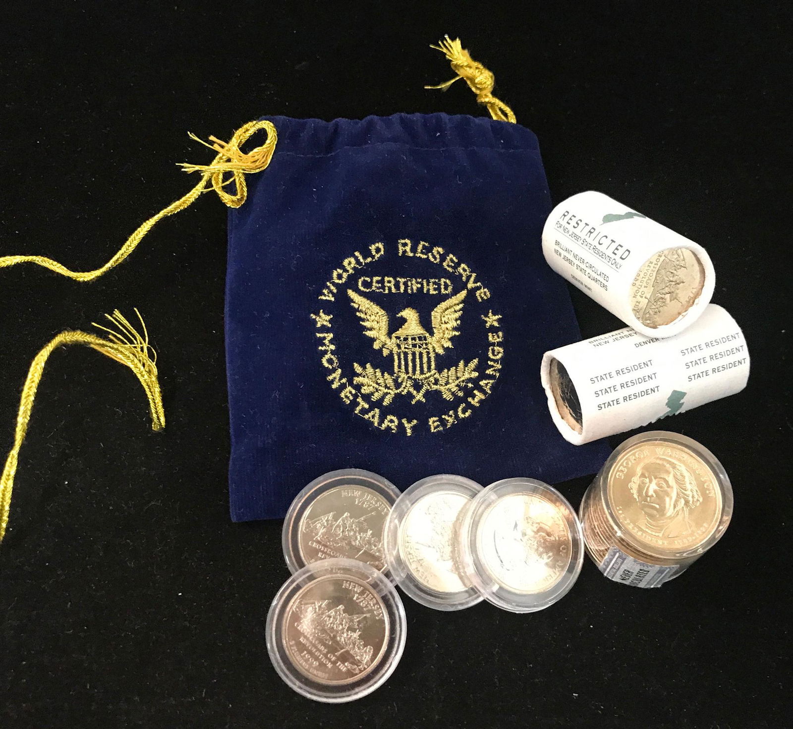 MIXED LOT INCLUDING UNCIRCULATED NEW JERSEY STATE (1 of 1)