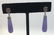 THREE PR. STERLING & STONE EARRINGS - 4