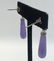 THREE PR. STERLING & STONE EARRINGS - 5