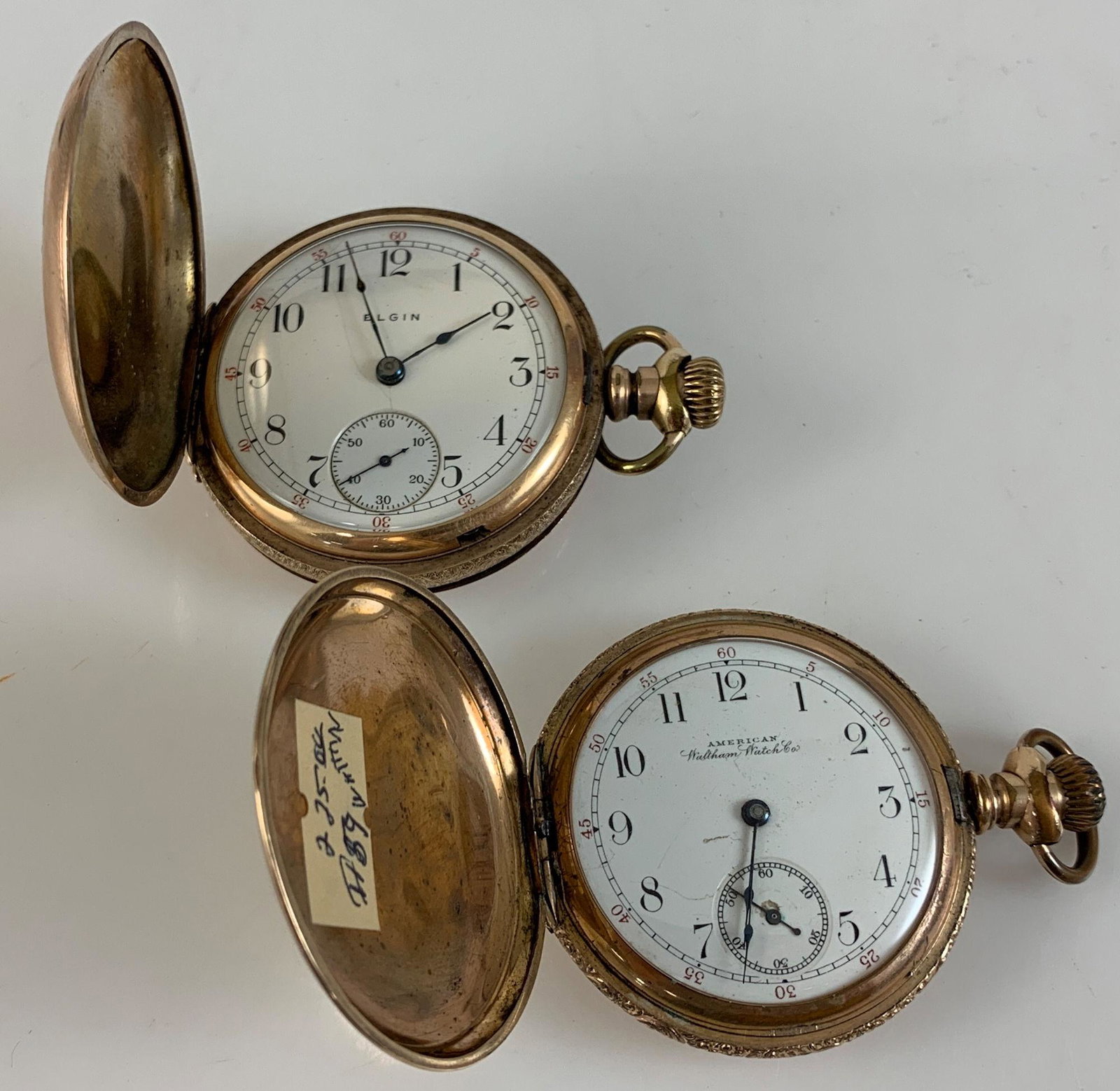 TWO ANTIQUE POCKET WATCHES (1 of 16)