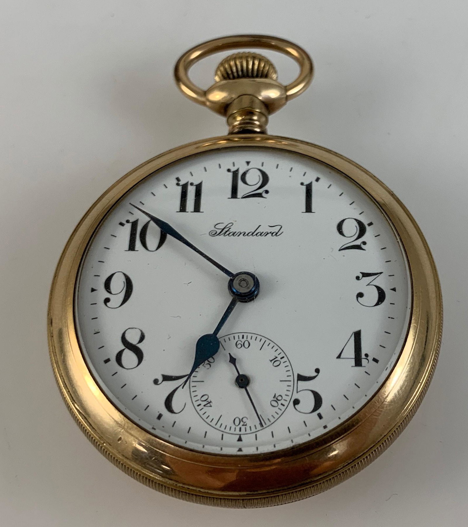 NEW YORK STANDARD WATCH CO. POCKET WATCH (1 of 4)