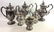 SIX PIECE SILVERPLATE TEA SET