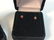 THREE PR. GEMSTONE STUD EARRINGS - 2