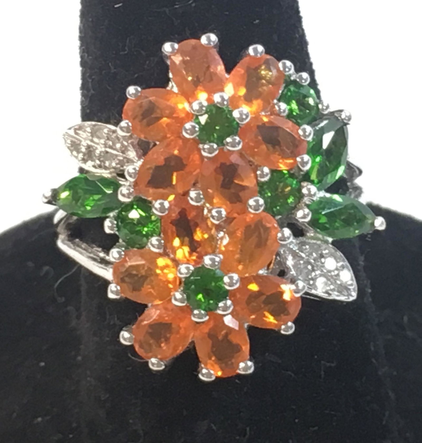 STERLING SILVER COCKTAIL RING (1 of 4)