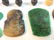 LOOSE/ASSORTED CARVED WOOD AND STONE PENDANTS - 5