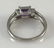 MATCHED 14KT WHITE GOLD JEWELRY SET - 3