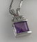 MATCHED 14KT WHITE GOLD JEWELRY SET - 6
