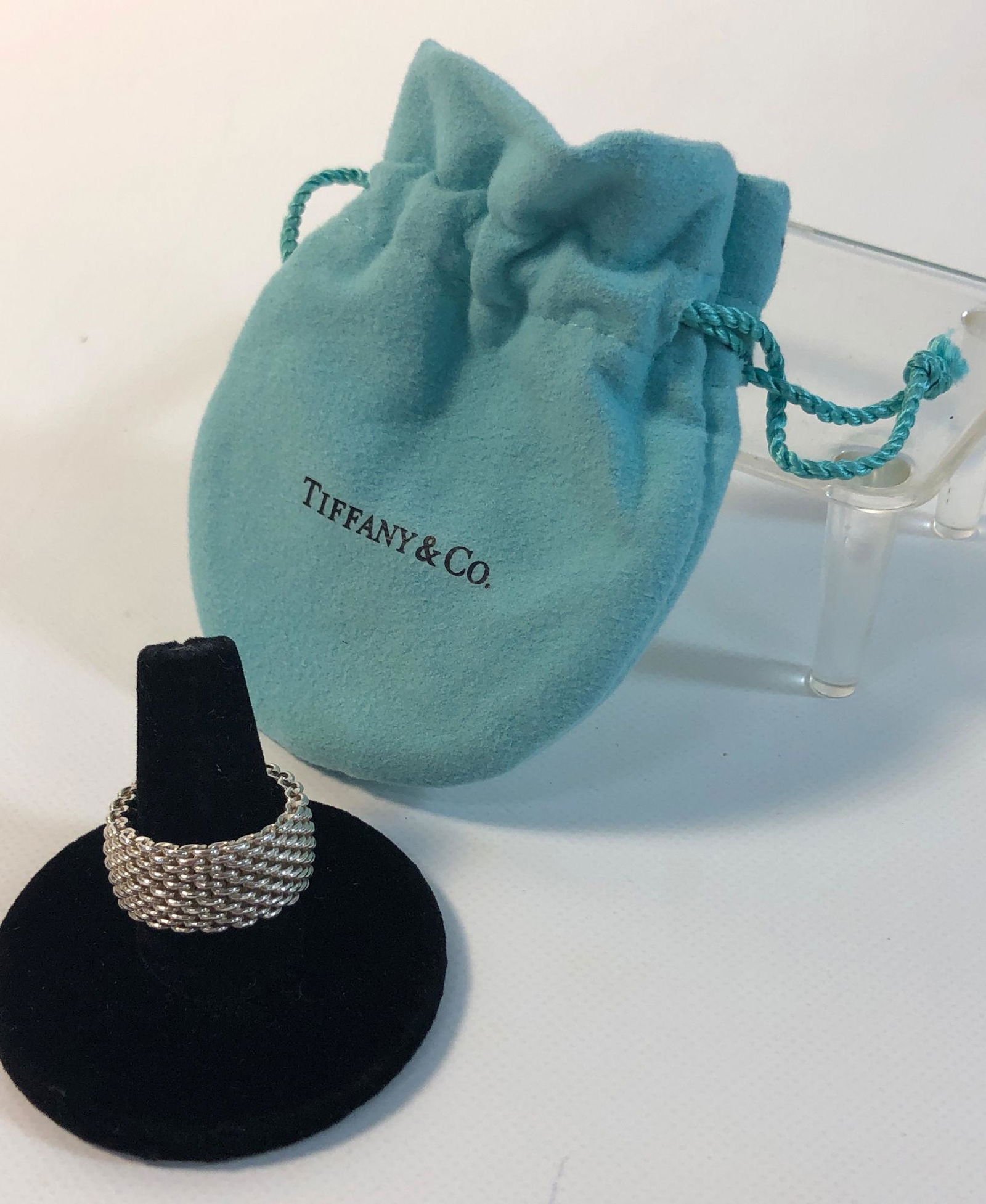 STERLING SILVER TIFFANY & CO. RING (1 of 5)