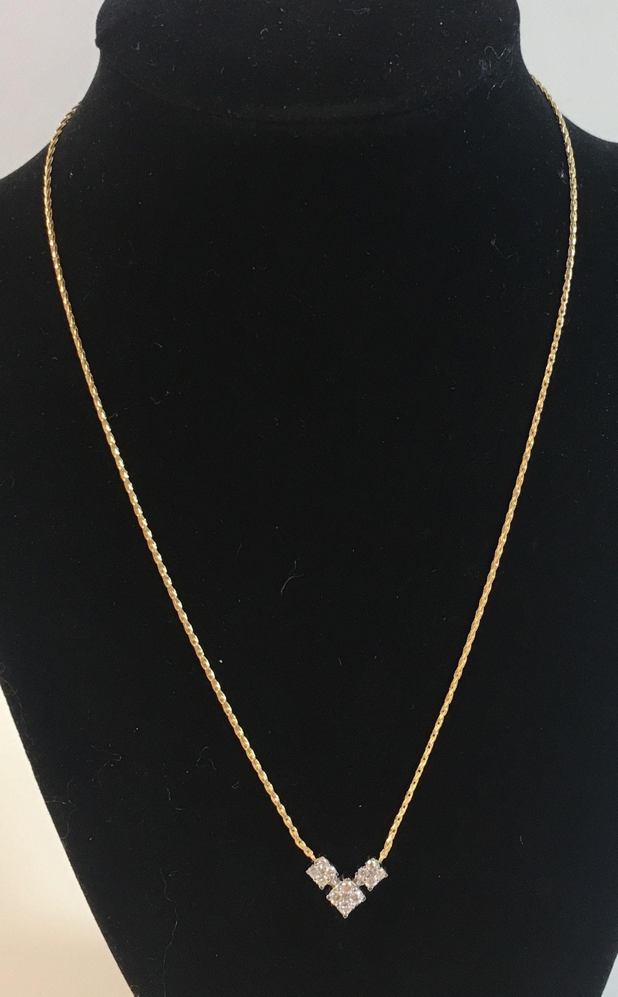 DUAL TONE GOLD NECKLACE (1 of 4)