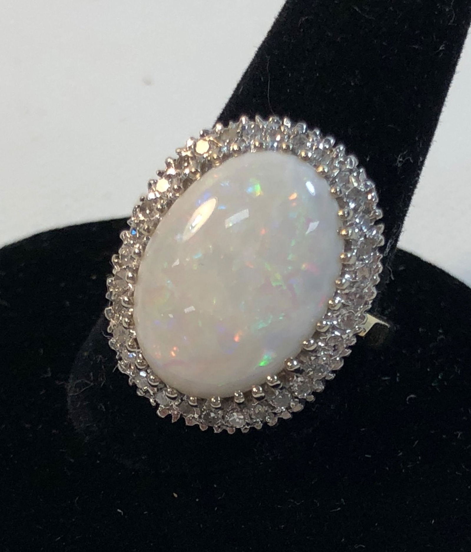 14KT YELLOW GOLD DUAL TONE RING ~ SIZE 6 (1 of 12)