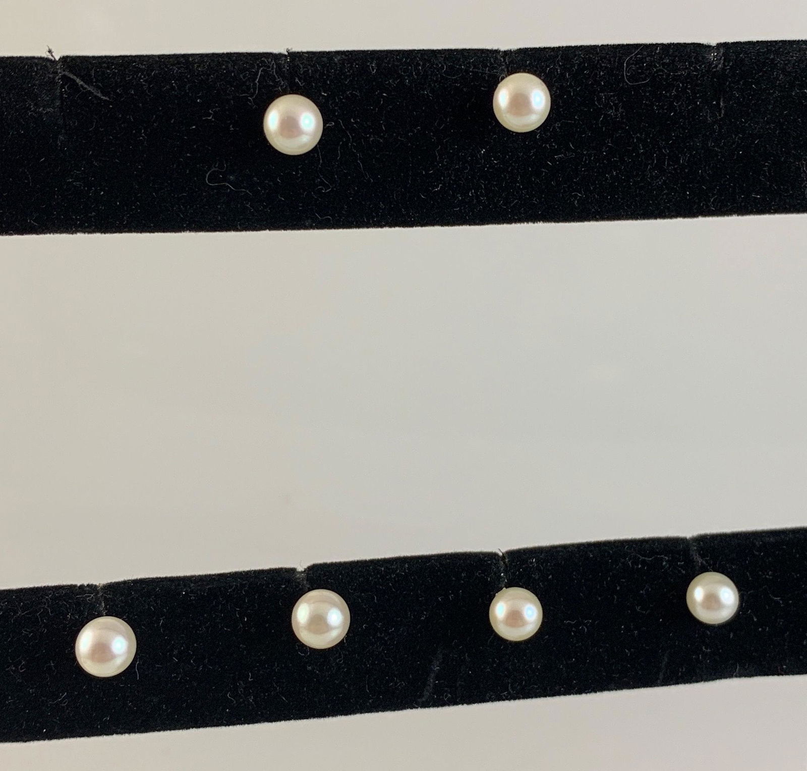 THREE PAIRS PEARL EARRINGS (1 of 6)