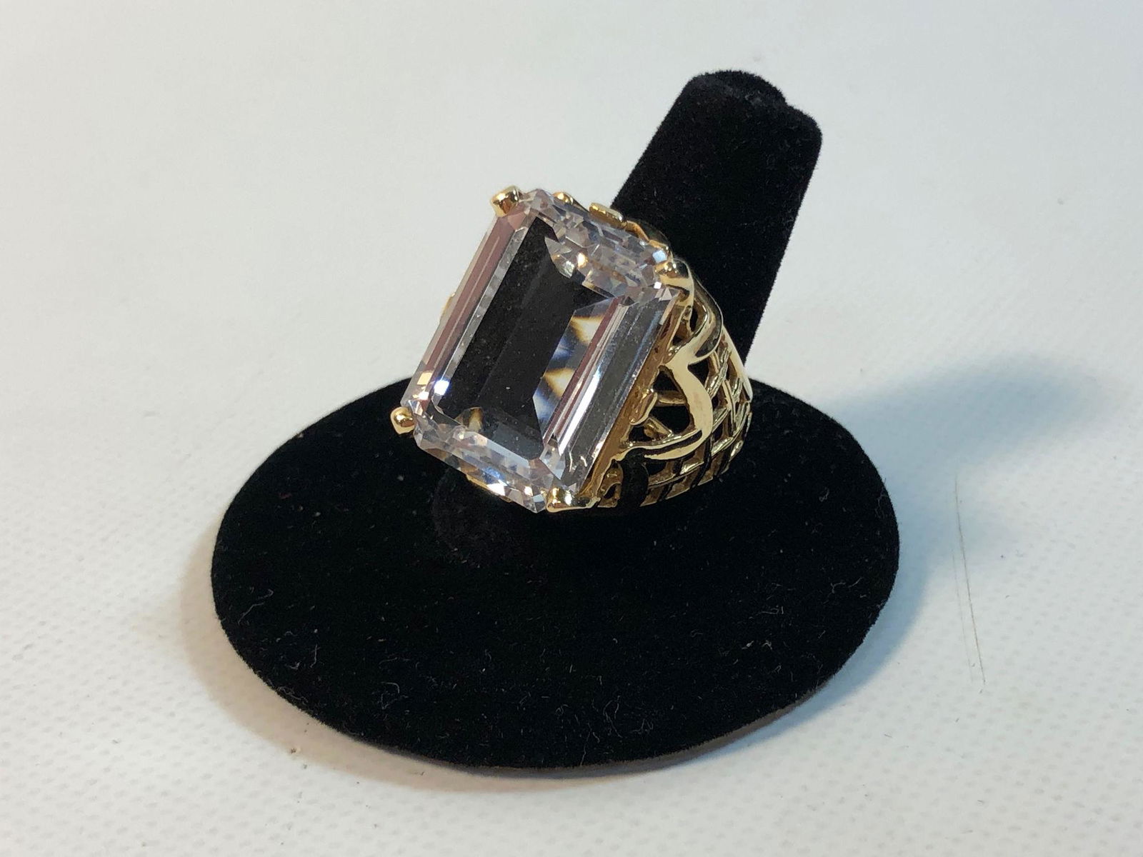 14KT YELLOW GOLD COCKTAIL RING (1 of 9)