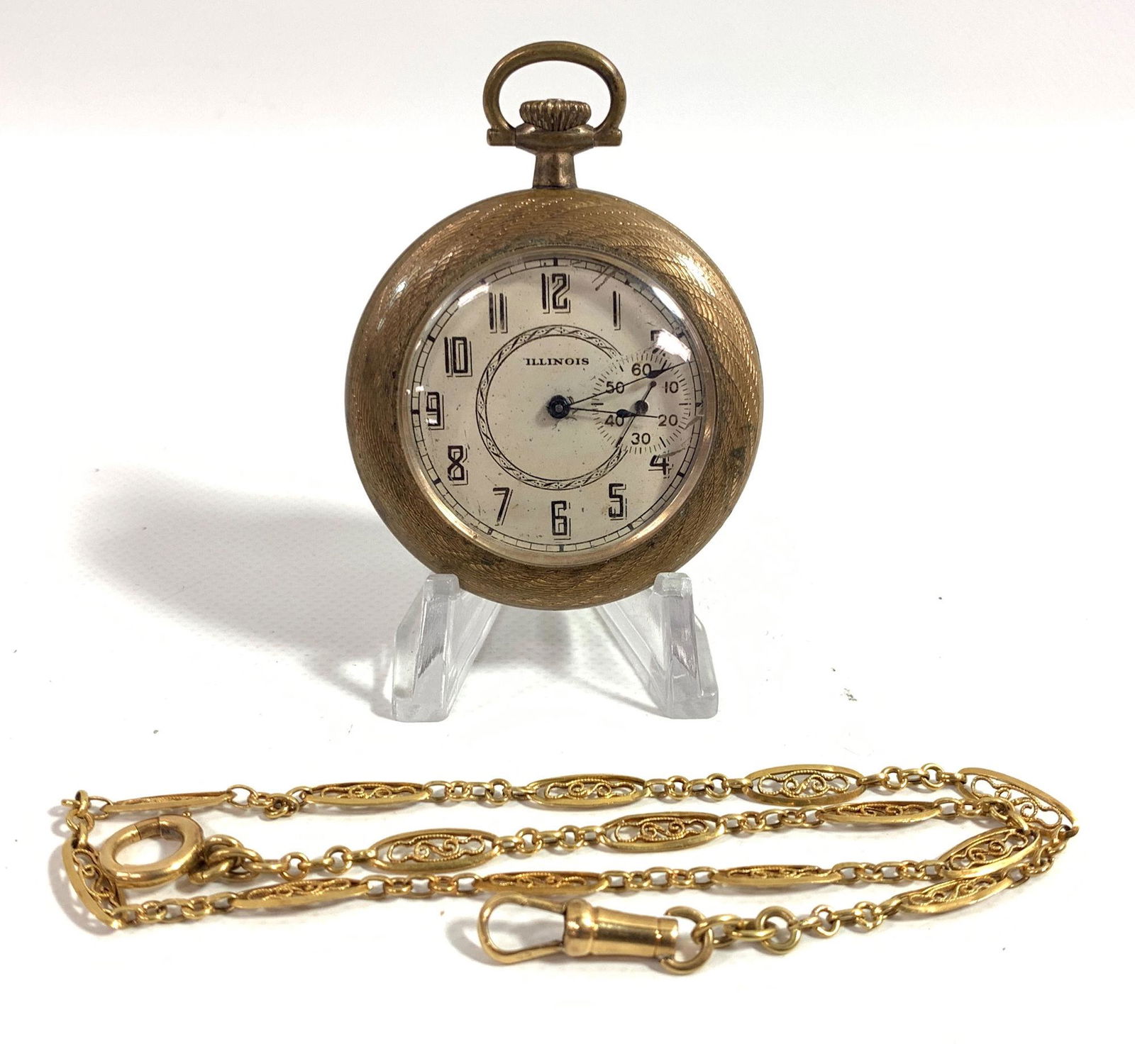 ONE POCKET WATCH W/FOB (1 of 5)