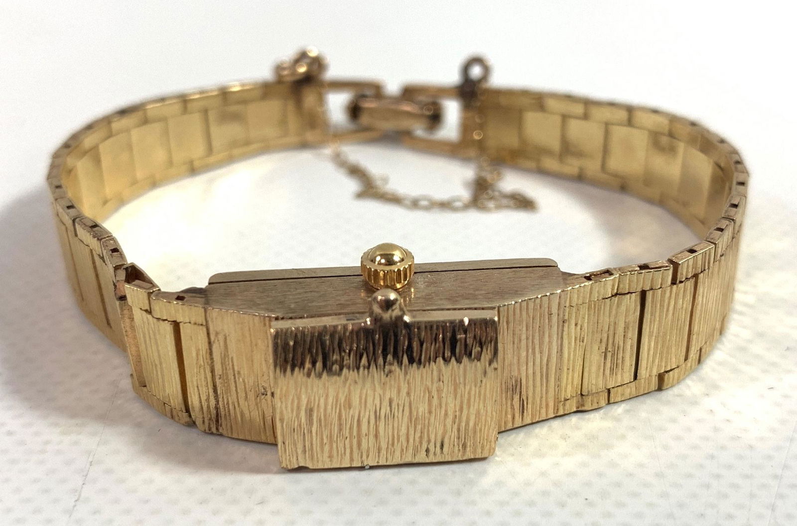 14KT YELLOW GOLD WRIST WATCH (1 of 5)