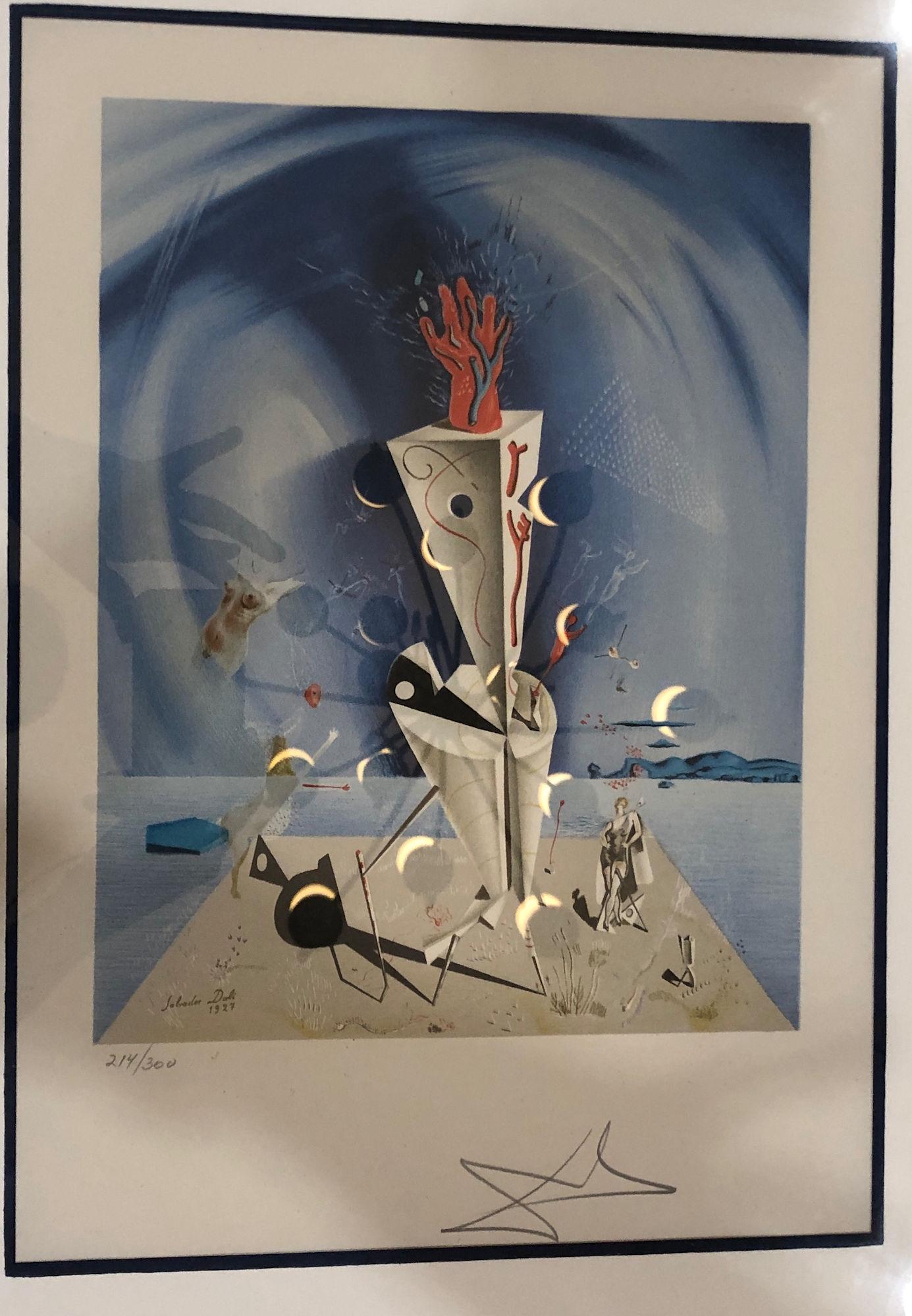 SALVADOR DALI LITHO ″APPARATUS AND HAND″ (1 of 7)