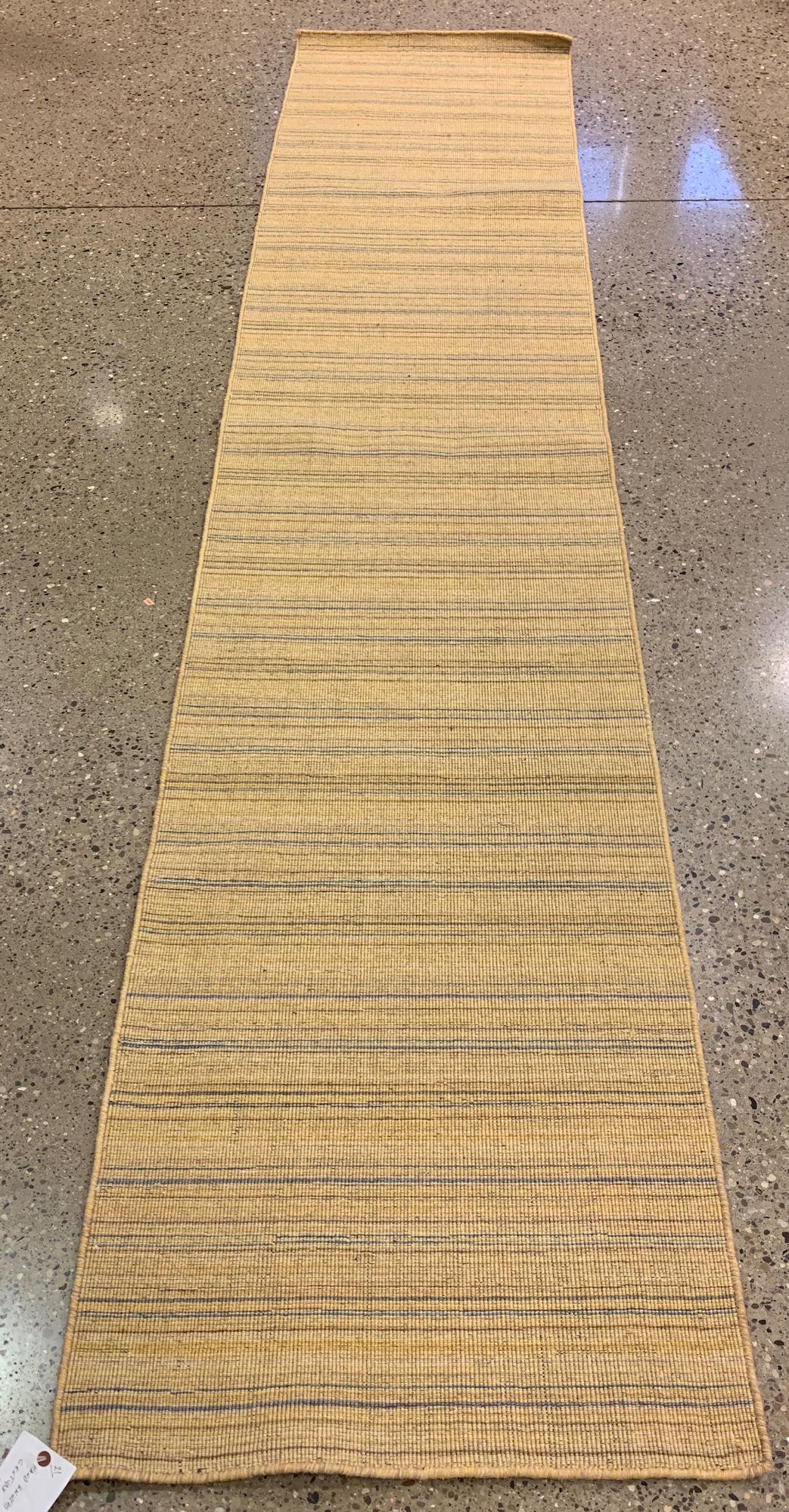 ORIENTAL RUG, HAND KNOTTED INDO MID-CENTURY MODERN (1 of 5)