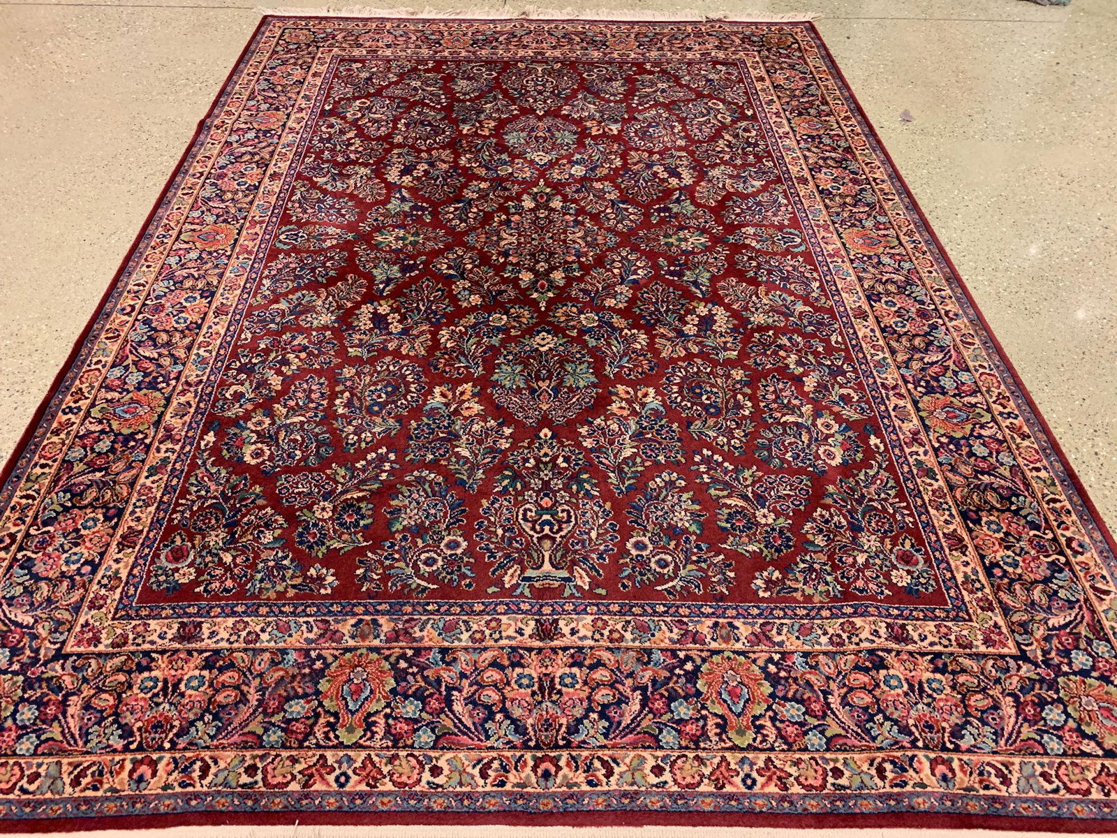 ORIENTAL RUG, KARISTAN KIRMAN, 8′8″ X (1 of 8)