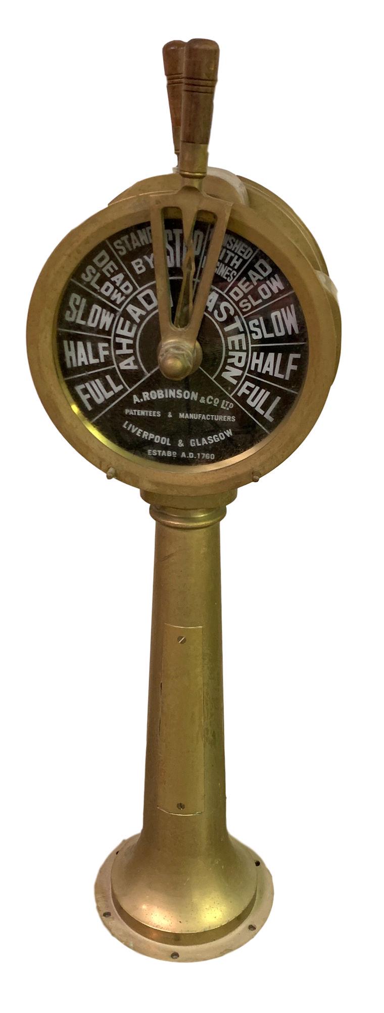 A. ROBINSON & CO., LIVERPOOL & GLASGOW BRASS (1 of 1)