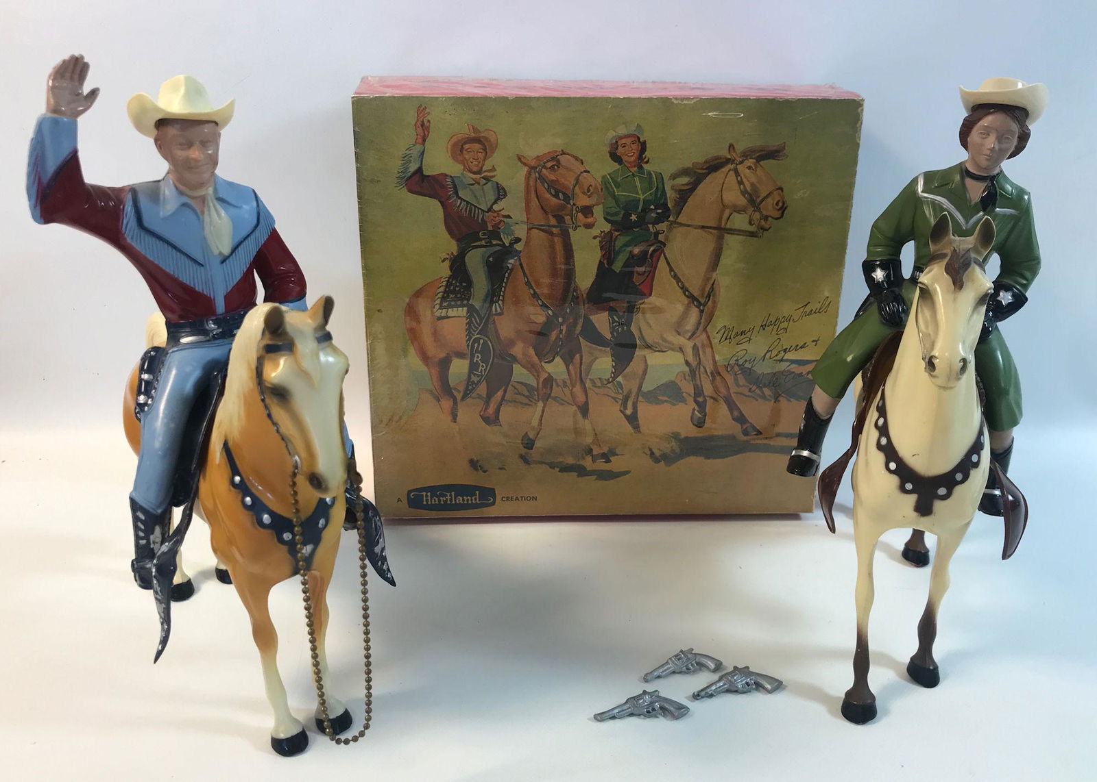 HARTLAND ORIGINAL ROY ROGERS AND DALE EVANS FIGURES (1 of 1)