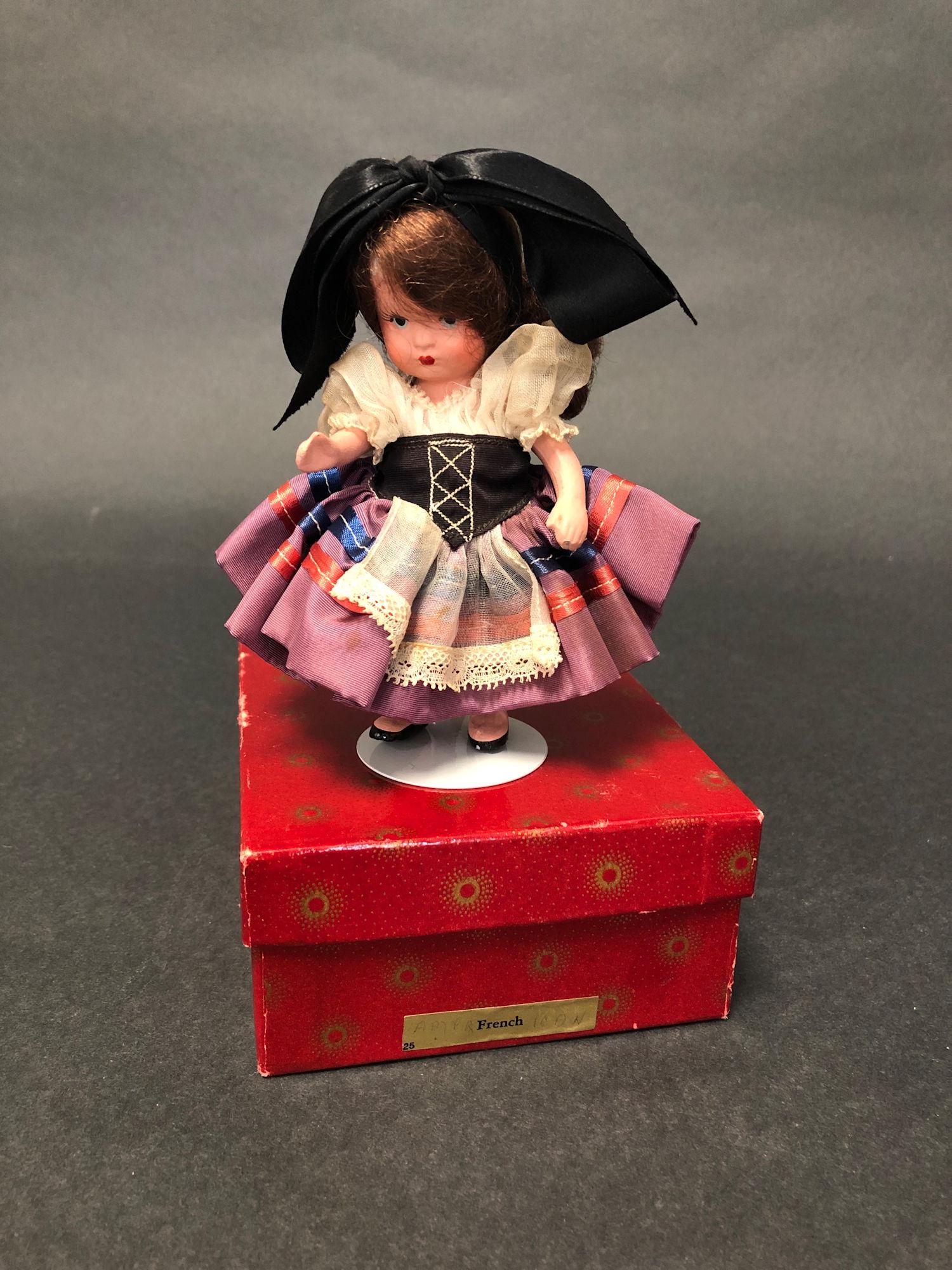 4 7/8" STORYBOOK DOLL IN ORIGINAL COSTUME AND RED (1 of 5)